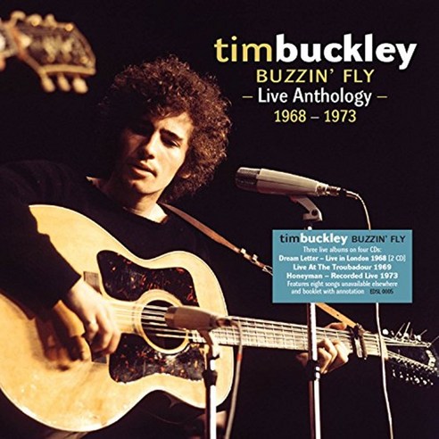 Tim Buckley - Buzzin’ Fly Live Anthology 1968~1973 (Deluxe Edition) 영국수입반, 4CD