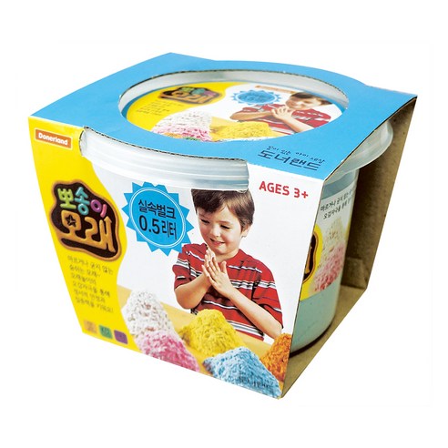 도너랜드 뽀송이 모래 벌크 0.5리터, 하늘, 본상품색상및수량선택