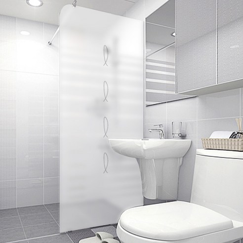디자인수풀 샤워 윈도우 북유럽 스타일 안개 시트지, SW 642