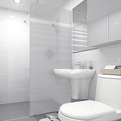 디자인수풀 북유럽 스타일 샤워 윈도우 시트지, SW692