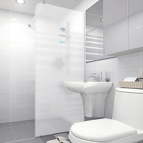 디자인수풀 북유럽 스타일 샤워 윈도우 시트지, SW622