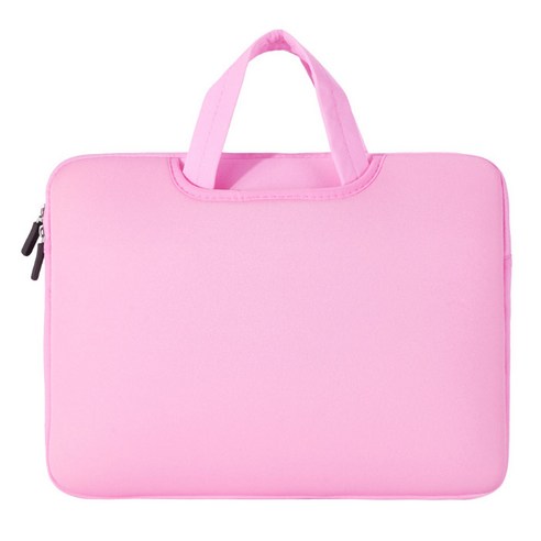 아리코 맥북 노트북 파스텔 가방, 핑크, 13in