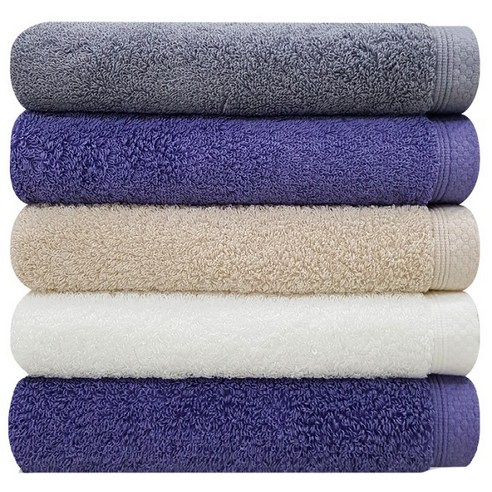송월타월 뉴보더 수건 170g 40수 면사, 랜덤 발송, 5장