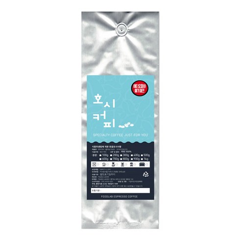 호시커피 에티오피아 예가체프 원두, 홀빈, 500g