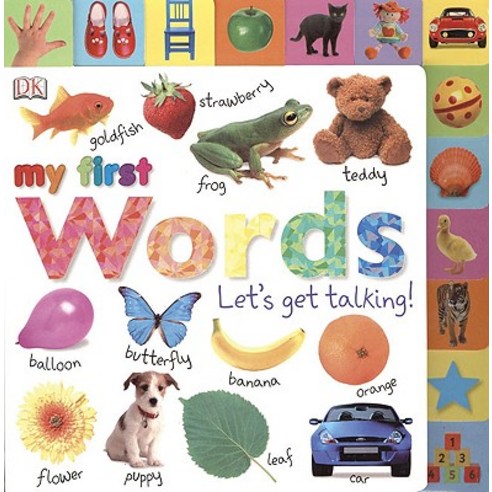 Tabbed Board Books: My First Words: Let''s Get Talking! Board Books, DK Publishing (Dorling Kindersley)
