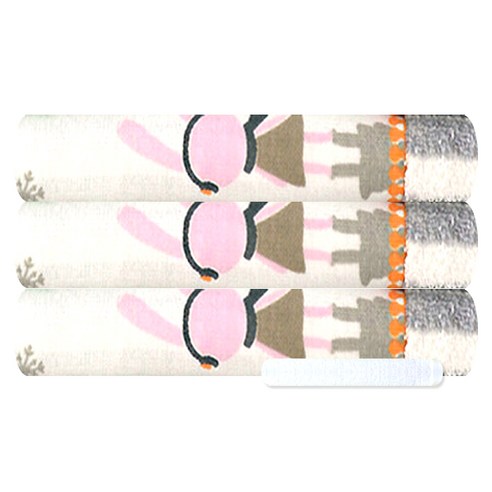 송월타월 론리래빗세면 수건 3p + 뷰티32 수건, 겨울, 하얀색, 1세트