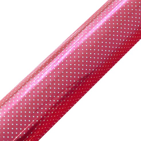 영프라자 잔도트 비닐 롤 포장지 중 37.5cm x 20m, 핑크, 1개
