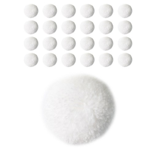 현글로벌 패션포인트 PartIII 폼폼이 방울 장식 20 mm, NO 1, 25개입