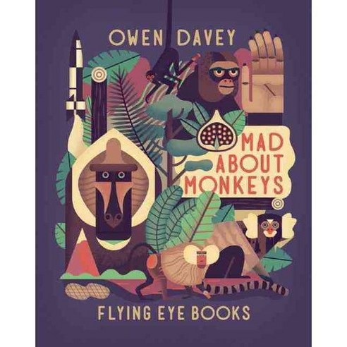 Mad About Monkeys Hardcover, Nobrow Press
