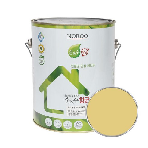 순앤수 항균 DIY 페인트 4L, NR3180