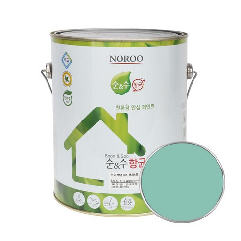 순앤수 항균 DIY 페인트 4L, NR4180