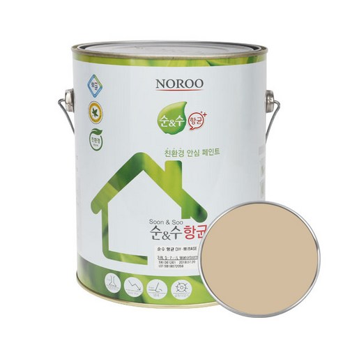 순앤수 항균 DIY 페인트 4L, NR3025