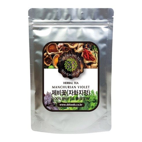 성보식품 국내산 제비꽃 자화지정, 150g, 1개