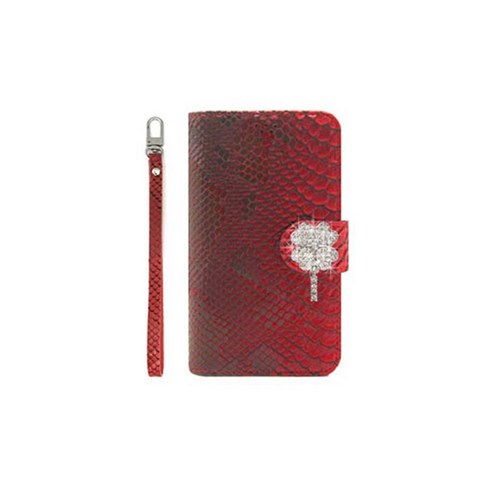 루미엘 아나콘다무늬 트윌 지갑다이어리 휴대폰 케이스