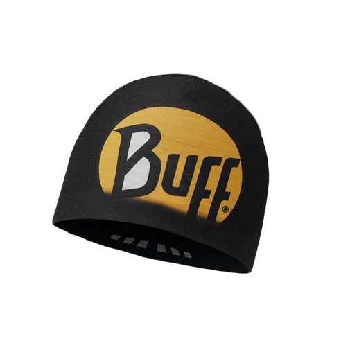 버프 마이크로화이버 양면 스포츠 비니, R ULTIMATE LOGO BLACK + BLACK