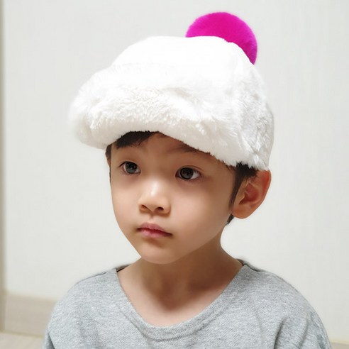 무슈 아동용 방울 챙모자