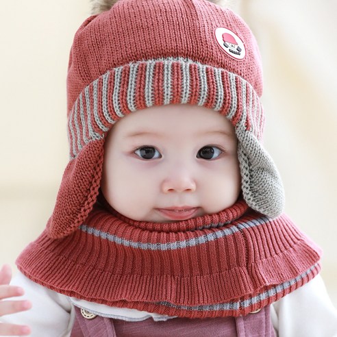 엠케이 아동용 프릴 넥워머