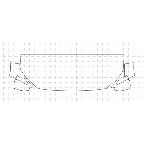 헥시스 현대 코나 LIMITED 2018 PVC PPF 보호필름 차량용 가드용품, 14. HFM 60.96cm, STRAIGHT, 1개