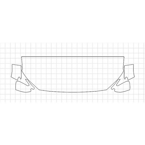 헥시스 현대 코나 ULTIMATE 2018 PU PPF 보호필름 차량용 가드용품, 14. HFM 60.96cm, STRAIGHT, 1개