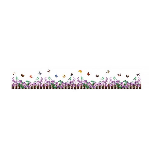 DM 알럽홈 복도 라인 벽 장식 스티커, 756A