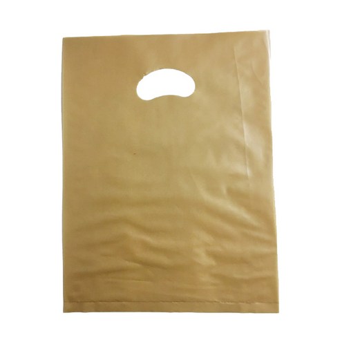 펀칭 비닐 포장봉투 가로 30cm x 세로 40cm PE30, 금색, 50개