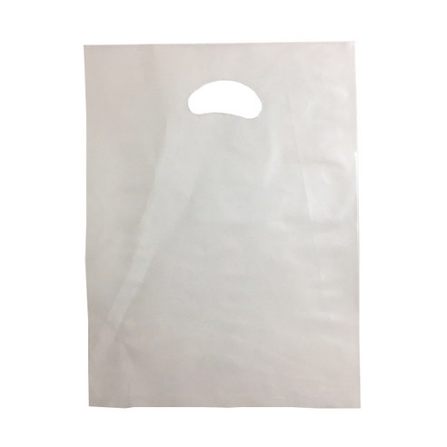 팩스타 펀칭 비닐 포장봉투 가로 30cm x 세로 40cm, 투명, 50개