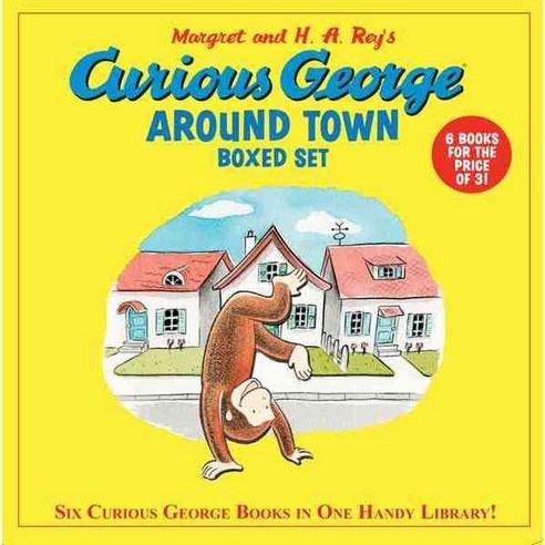 Curious George Around Town Boxed Set, Houghton Mifflin Harcourt