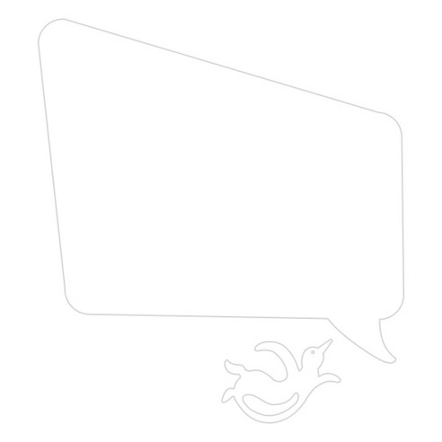 쿠 홈 인테리어 메모판 MO82 부착형 화이트, 아크릴