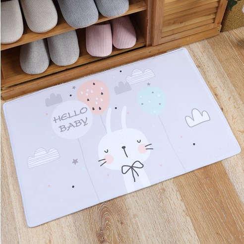 뮤엘 심쿵주의 현관매트, 토끼