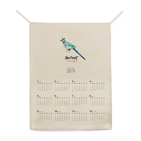 ilogu 벽 천장 장식 가랜드 달력, CAS079