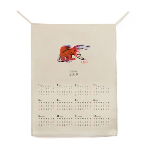 ilogu 벽 천장 장식 가랜드 달력, CAS122