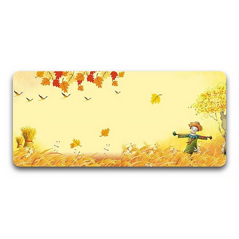 DM 알럽컴 릴렉스 마우스 장패드 40 x 90 x 0.3 cm, 허수아비5, 1개