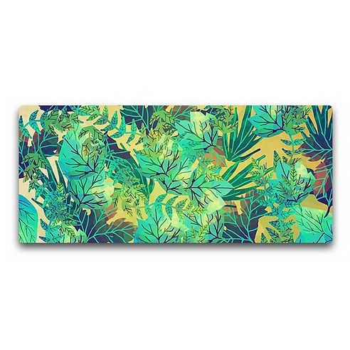 DM 알럽컴 릴렉스 마우스 장패드 30 x 80 x 0.3 cm, 멀티잎3, 1개