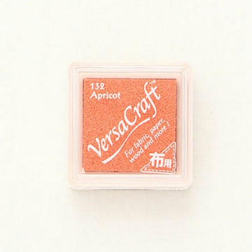 츠키네코 스탬프 패브릭잉크, 애프리코트(VKS-132), 1개
