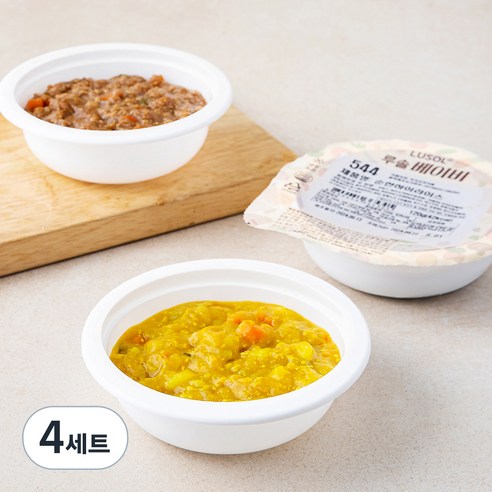 루솔 이유식 5단계 반찬소스 세트 (냉장), 360g, 4세트