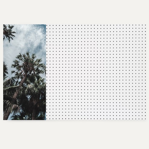 엔비커머스 타공판, 1개, 자연25(WHITE)