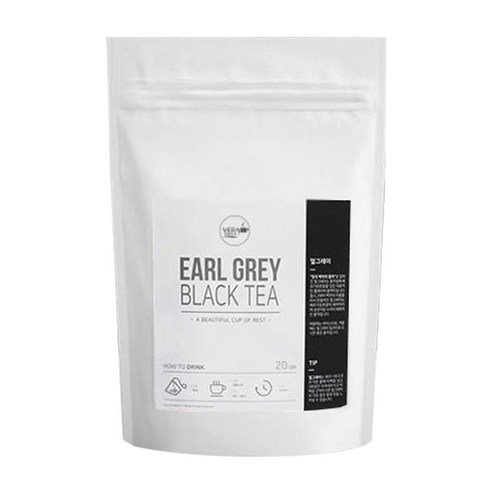 베라티 얼그레이 삼각티백 허브차류, 1.2g, 20개