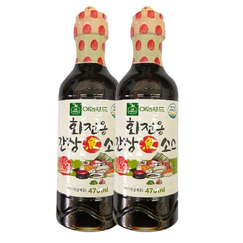 이엔 회전용 간장소스, 2개, 470ml