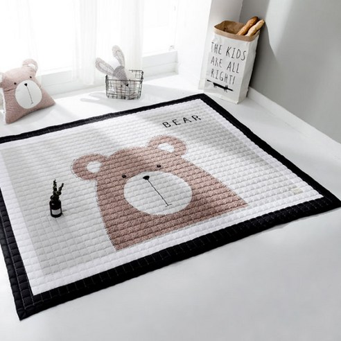 SN 로코 사각 카페트, 곰