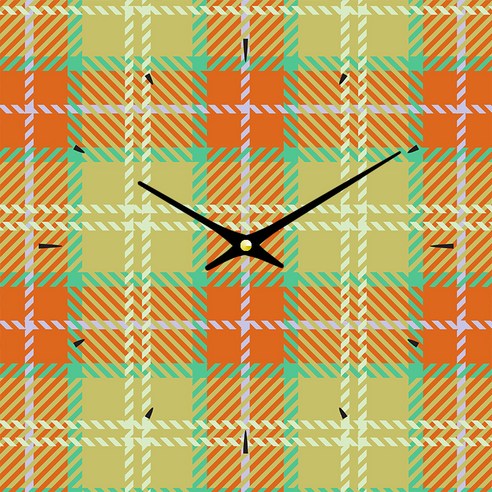 더윤 디자인 레티나 모던시계 30 x 30 cm, PAT0032 ck