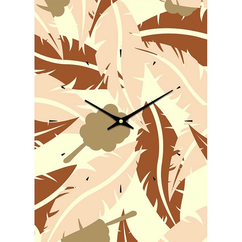 더윤 디자인 레티나 모던시계 30 x 42 cm, PAT0040 ck