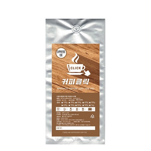 커피클릭 EXPRESS 100 분쇄 커피, 프렌치프레소, 1000g