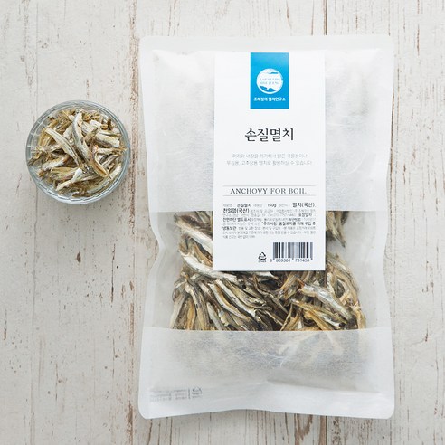 조혜정의멸치연구소 국산 손질 멸치, 150g, 2개