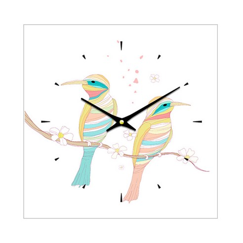 더윤 레티나 모던시계 30 x 30 cm, FLO0075