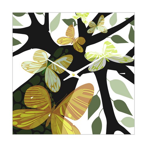 더윤 디자인 레티나 모던시계 30 x 30 cm, BOT0056 ck