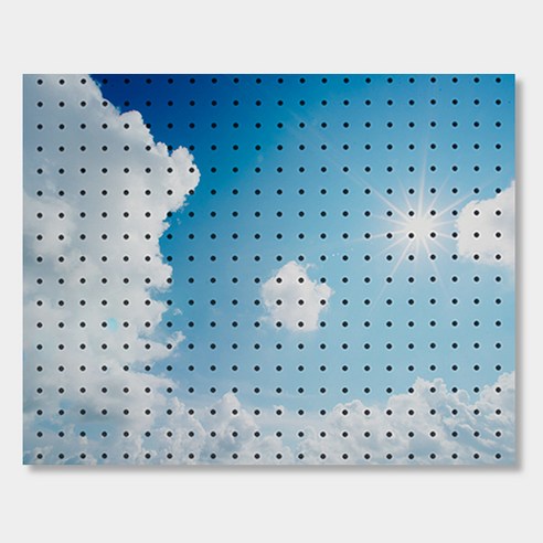 앤비커머스 인테리어타공판 600 x 500 mm, 1개, 햇살그리고구름