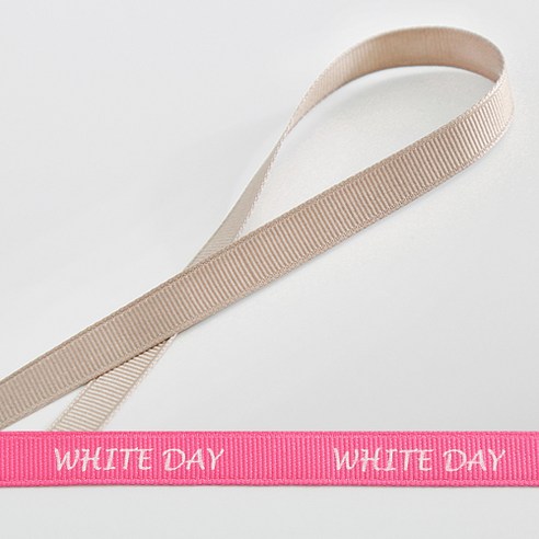 톡톡 DIY 골직리본끈 WHITE DAY, G8베이지, 50m
