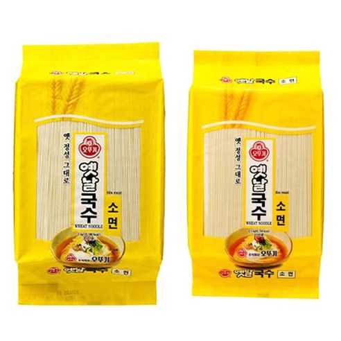 오뚜기 옛날국수 소면 3kg + 2.5kg, 1세트