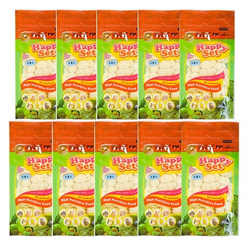애니멀밥 해피세트 바닐라 드롭스 소동물 간식, 70g, 10개
