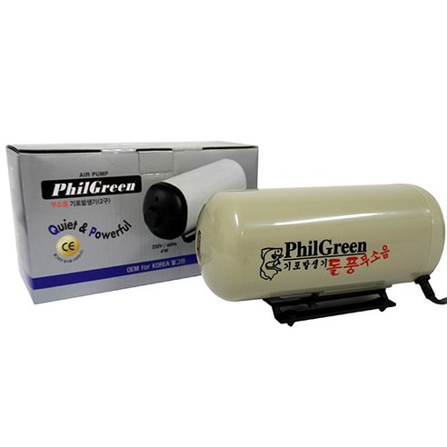 pHilGreen 무소음 기포 발생기 BT-6500, 4개입